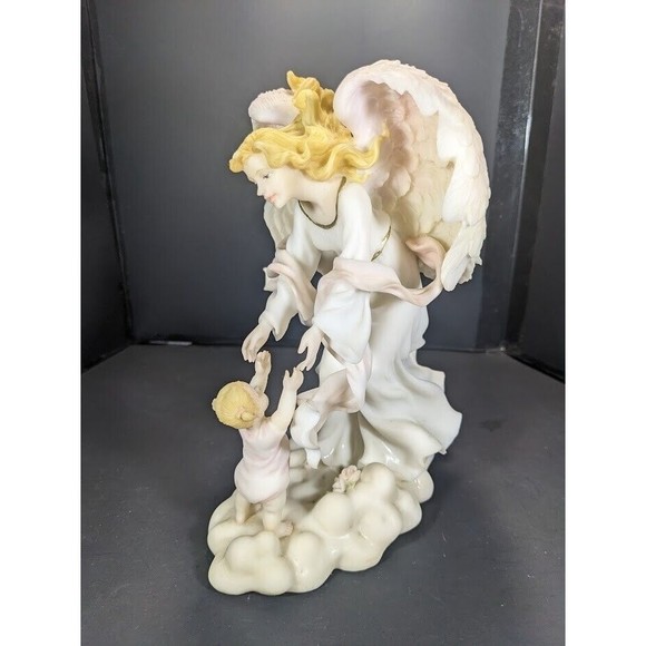 Other - Vtg 2002 Roman Inc. Seraphim Classics Angel #84892 First Steps Angel with Girl